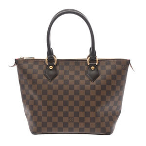 Louis Vuitton Damier Saleya Brown Canvas Handbag